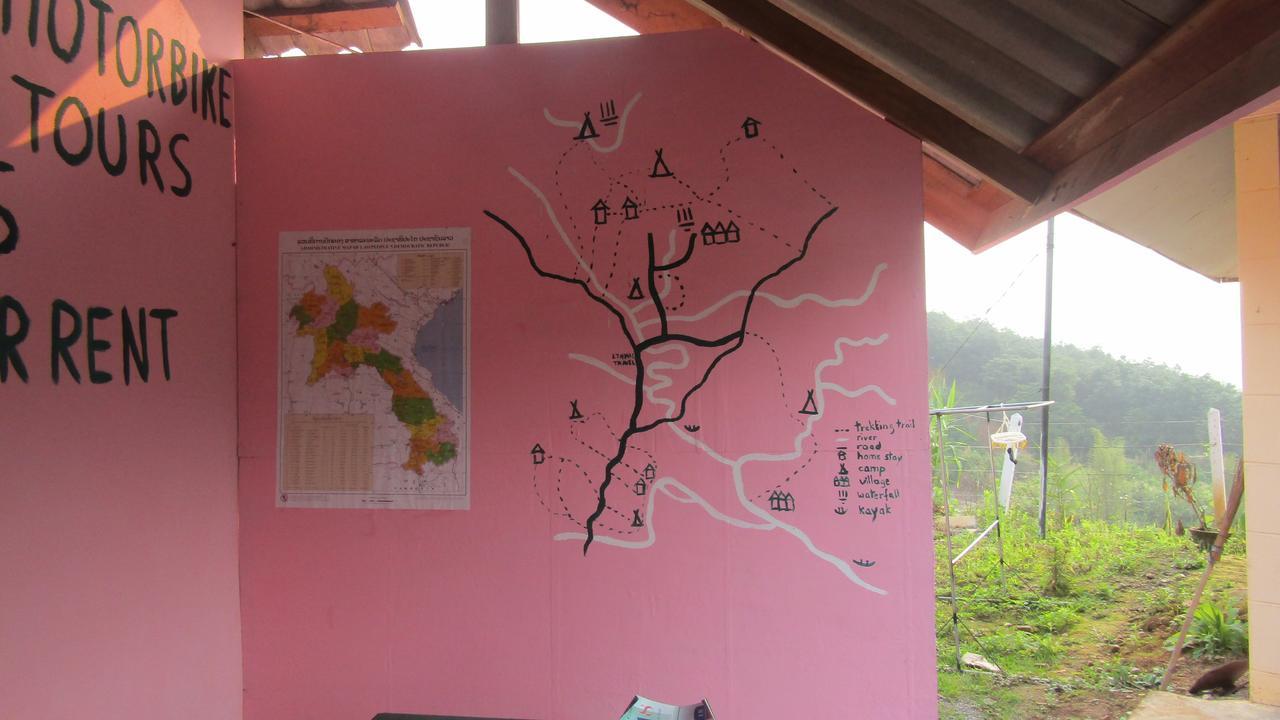 Chomdoy Bungalow & Restaurant Luangnamtha Kültér fotó